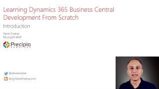 Learning Dynamics 365 Business Central Development from Scratch - Introduction