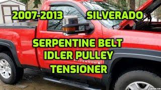 Chevy Silverado Serpentine Belt, Idler Pulley, and Tensioner Install