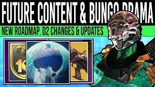 Destiny 2: FUTURE CONTENT & BUNGIE DRAMA! New ROADMAP, Broken Exotic, Mission Secrets & Marathon