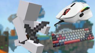 Hive Bedwars ASMR to Study/Relax (Mechanical Keyboard and Mouse Sounds)