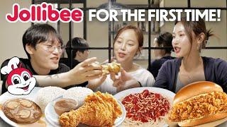 Introducing JOLLIBEE to my Korean Friends! | pt. 5