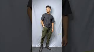 How to Style CARGO PANTS Men  #shorts #cargopants #outfitideas