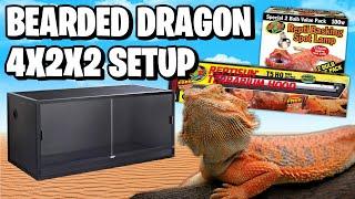 Bearded Dragon Setup 120 Gallon!