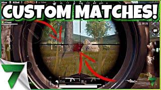 CUSTOM MATCHES WITH PRO PLAYERS!! | PUBG MOBILE