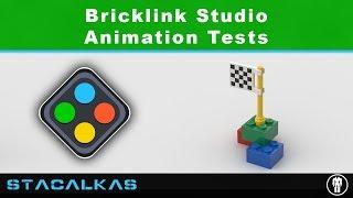 Bricklink Studio Animation Tests