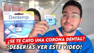  ¡COMO PEGAR UNA CORONA DENTAL EN CASA EN CASO DE EMERGENCIA! 