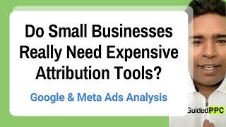 Do Small Businesses Really Need Expensive Attribution Tools?  [Google & Meta Ads Analysis]