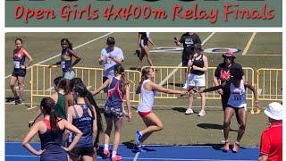 Open Girls 4x400m Relay Finals | ROPSSAA Track and Field | May 24th, 2024