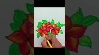 Flower oil pestal |drawing |like  share and subscribe #ytshort