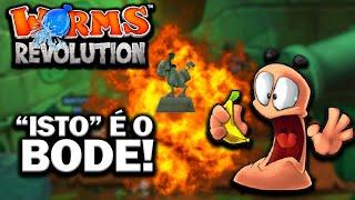 "ISTO" É O BODE! - Worms Revolution