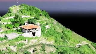 Trabzon Maçka Eyüboğlu Konağı - Drone Orthomosaic 3D Fly-Trough Animation