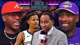 Stephen A's SMOKE With Cemetery Larry BLOWS UP Gil's Arena