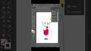 Master Merging Shapes for Stunning Designs in Adobe Illustrator! #trendingshorts