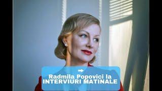 INTERVIURI MATINALE - Radmila Popovici, poetă