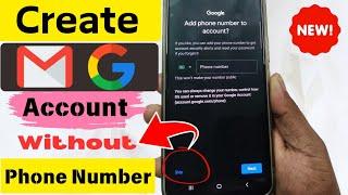 How to Create Gmail Account Without Phone Number in 2025 | New Update