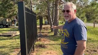 Delta Fenceman to the Rescue - New Fence in Rapid River, MI.