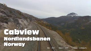 Cabview:  Nordlandsbanen  Trondheim-Bodø, Autumn