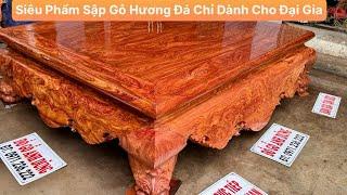 sập gỗ hương đá mang thương hiệu của Đồ Gỗ Anh Dũng 0971236222