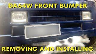 How to Remove and Install the Front Bumper | Suzuki Every Wagon