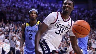 Samson Johnson: UConn men’s basketball pregame press conference (Seton Hall)