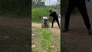 Branches shredding process, #shorts #youtubeshorts #trending #agriculture #automobile #amazon