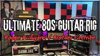 The ULTIMATE 1980s GUITAR RIG! | Marshall, Lexicon, Eventide etc.