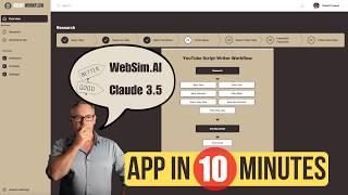 WebSimAI - I enhanced a GPT Agent App in minutes (STEP by STEP)