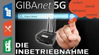 GIBAnet 5G | Erstinbetriebnahme | Das BESTE INTERNET für dein WOHNMOBIL