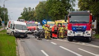 Poważny wypadek przy ul. Traugutta