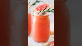 Make juice with me | Strawberry Orange Grapefruit Ginger Lemon Juice #youtubeshorts #flodafoodie