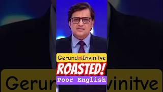 Learn English from NewsGerund vs Infinive #criticism #parody #education