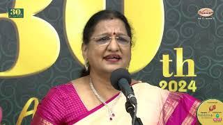 Mudras in Compositions–a Thematic Programme presented by Dr.Radha Bhaskar (Musician & Musicologist)