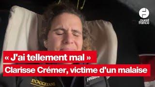 Clarisse Crémer, victime d'un malaise sur le Vendée Globe