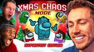 MINIMINTER REACTS TO SIDEMEN AMONG US XMAS CHAOS MODE: HYPNOTIST EDITION