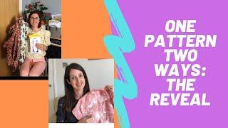 One pattern two ways: the reveal! A collaboration with MadebyCathCraft: Sharing my kalle shirt