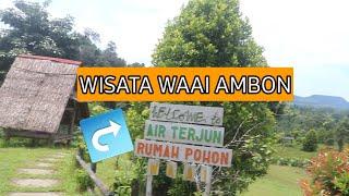 OBJEK WISATA WAAI AMBON#ambon #kotaambon #maluku #wisataambon #wisataalam