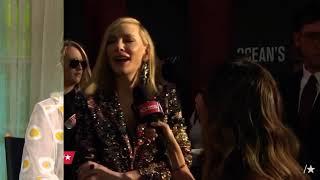 sarah paulson and cate blanchett being adorable besties for 2 minutes