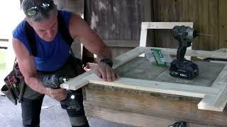 How to build a folding sawhorse for your miter saw by yourself