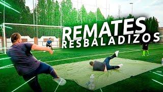 REMATES RESBALADIZOS ¡RETO FÚTBOL! | SLIP 'N' SLIDE CHALLENGE