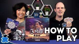3 Magi - Official How to Play. Complete, Clear, Concise Board Game Tutorial.