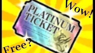 3 ways for a FREE platinum ticket | The Battle Cats