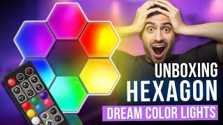 MUST HAVE LED LIGHT SET UP | LUMOONOSITY HEXAGON LIGHTS | EASY INSTALLATION LED