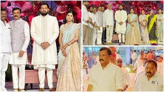 Dubbaka MLA Prabhakar Reddy Daughter Marriage |  Harish rao | Ganta Srinivas | marri janardhana