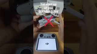 DJI Mini 3 Pro: How to Turn it On! - Do Not Do This!