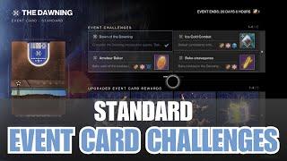 The Dawning 2024 - Standard Event Card Challenges [Destiny 2]