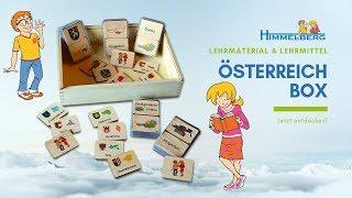 Lehrmittel Österreichbox | Sachunterricht Grundschule | Lernmaterial aus Holz | Erklärvideo