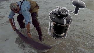 METHODS & MADNESS - Penn Reels ROCK - Vintage Leveline 350 & BIG SHARKS on the Sand