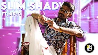 The Real Slim Shady..Ft Dhanush / Dhaush Six Pack Whatsapp Status Video Tamil..️