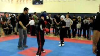 Alex McLeod (KJS) Sport Action Black Belt division final