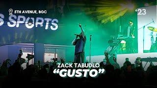 Zack Tabudlo — Gusto [Live at 5th Ave, BGC]